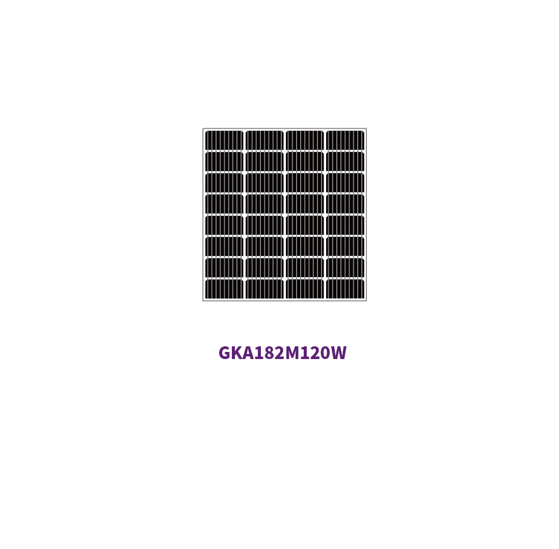 182mm MONO 36 hücreli 280W güneş paneli