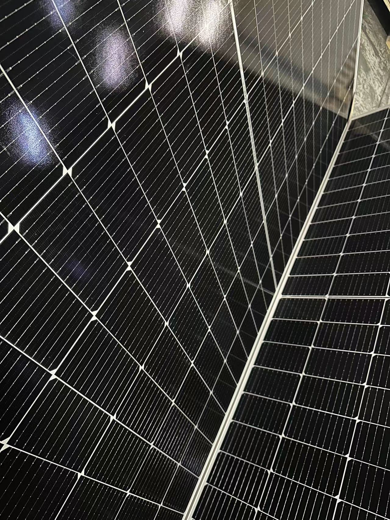 515W Monokristal Güneş Paneli Güneş Pili N Tipi Enerji Tasarruflu PV Panel 